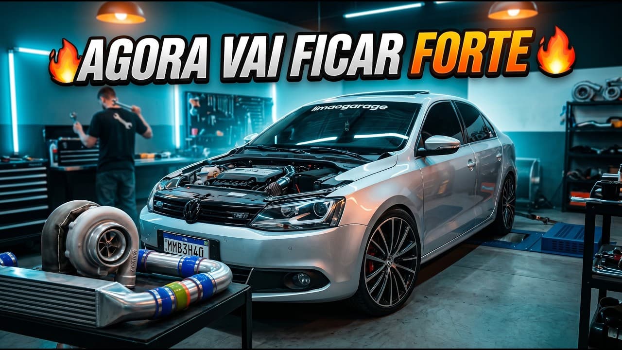 VAMOS FAZER UPGRADE NA TURBINA DO JETTA 2.0 TSI! VEM STAGE 3 😈
