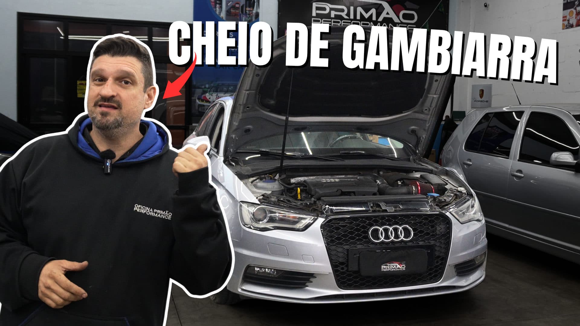 Audi A3 CHEIO DE GAMBIARRAS! Olha o que encontramos nessa manutenção!!