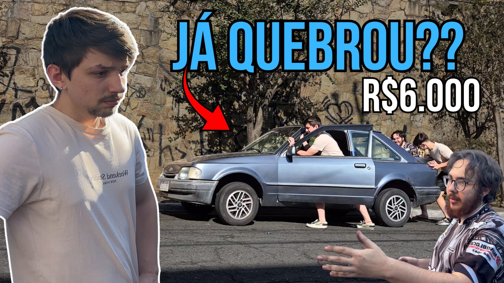 O PROJETO ESCORT mal começou e já DEU RUIM - Fui AJUDAR!!