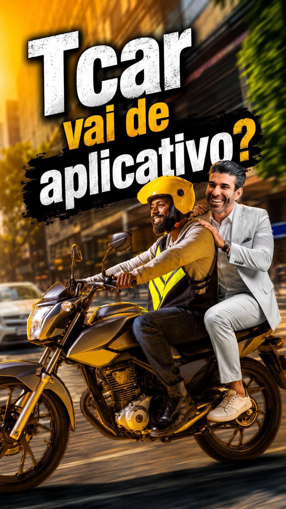 Tcar vai de aplicativo?