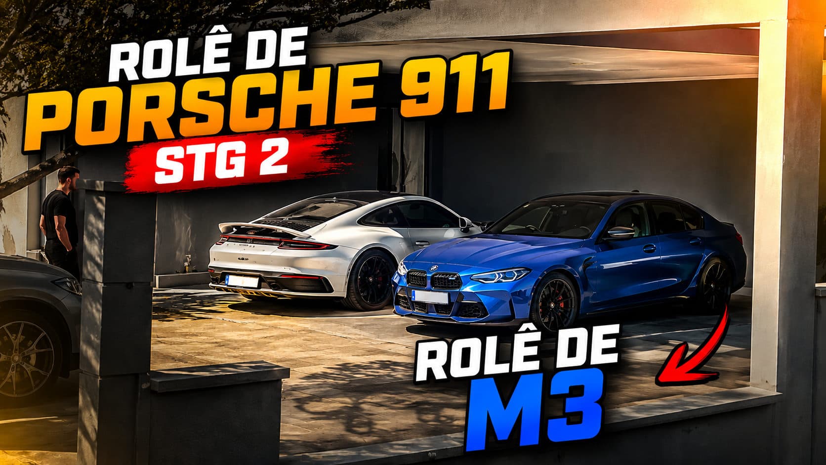 ROLÊ DE 911 STG2 E M3 COMPETITION KIT CARBON WORKS