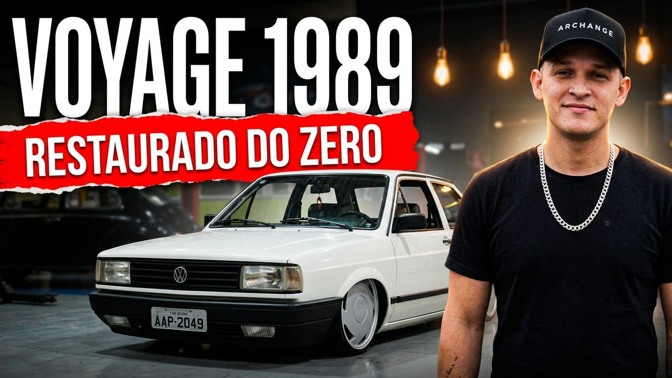 VOYAGE 1989 REFEITO DO ZERO! Projeto de 4 Anos com Suspensão Extrema e Cofre Clean | AUTOCSBR