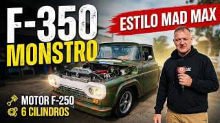 ESSA F-350 É UM MONSTRO! 😱 Rat Rod com Motor da F-250 e Visual Mad Max