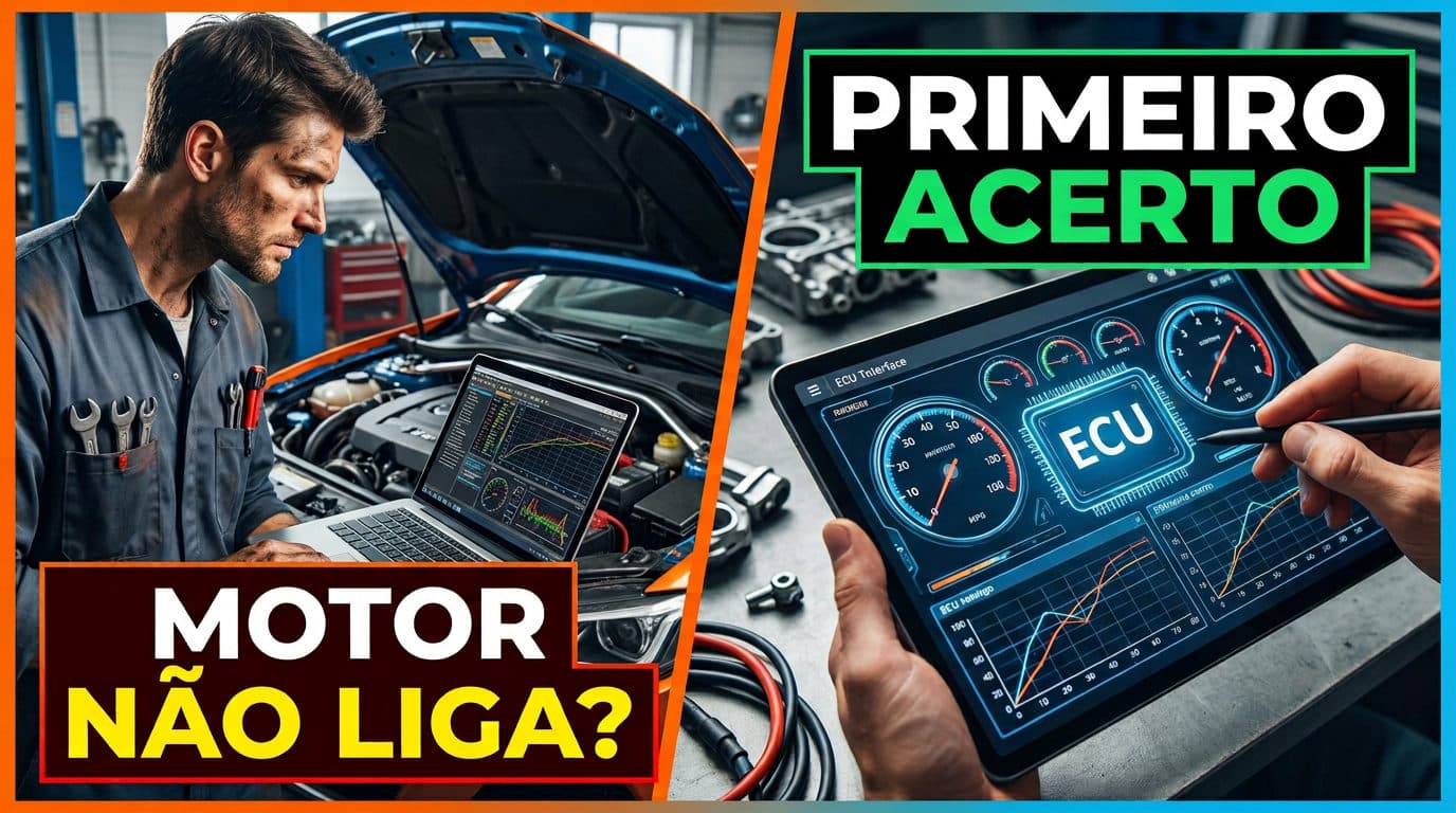 Instalou a injeção programável e o motor não liga?! Guia para os primeiros acertos 📈✓