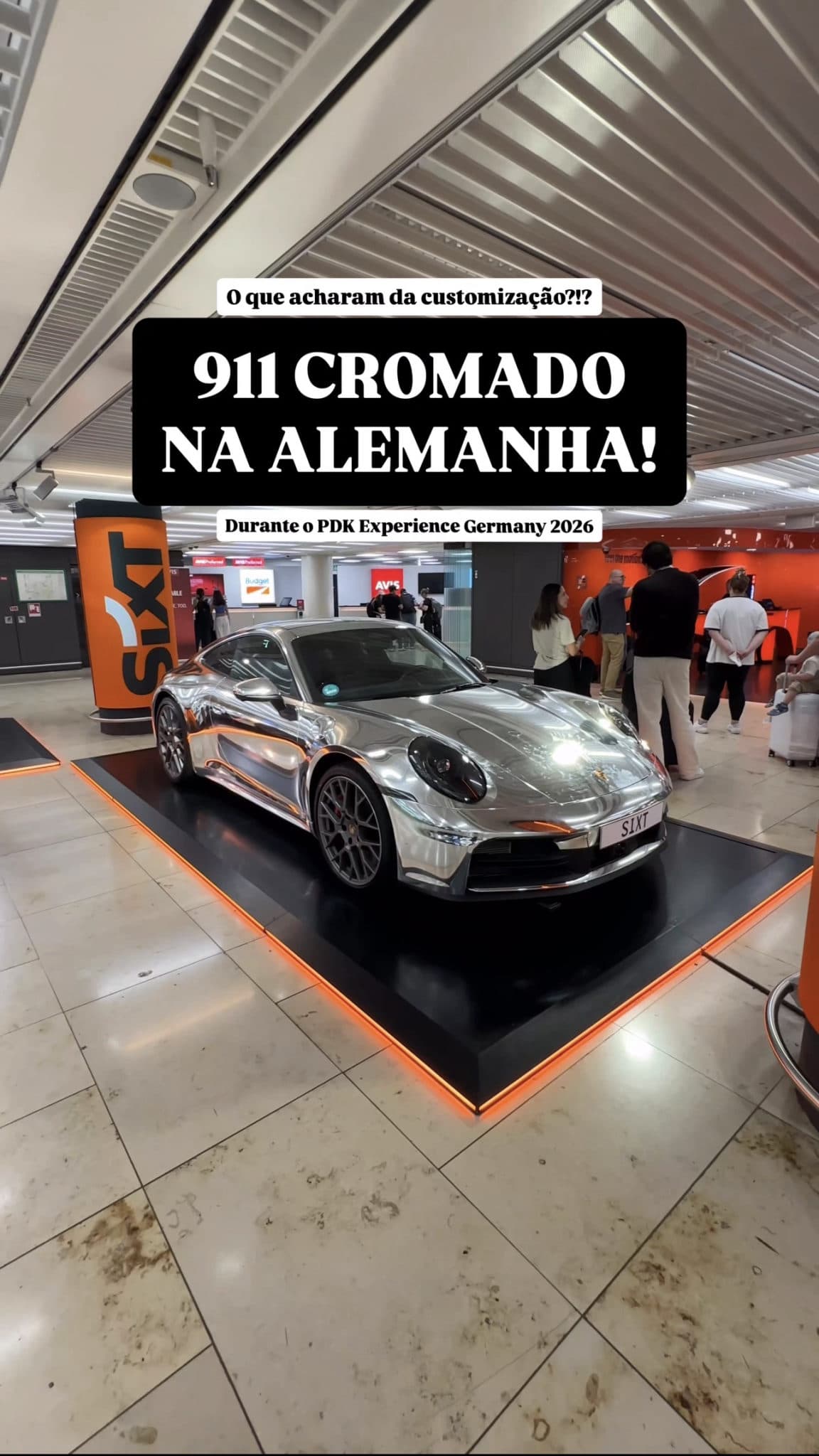 911 CROMADO na ALEMANHA!
