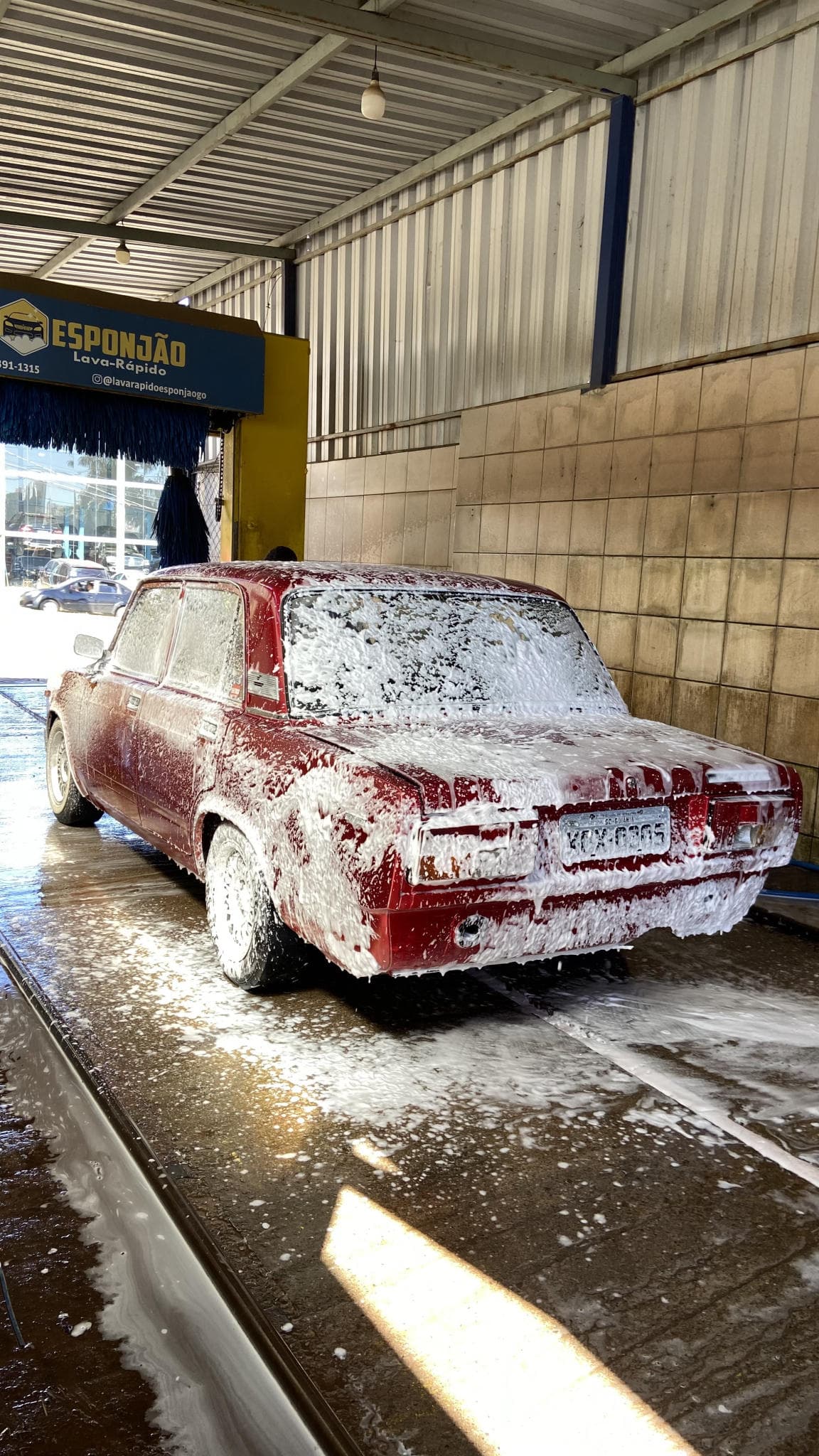 Drift com Lada Laika