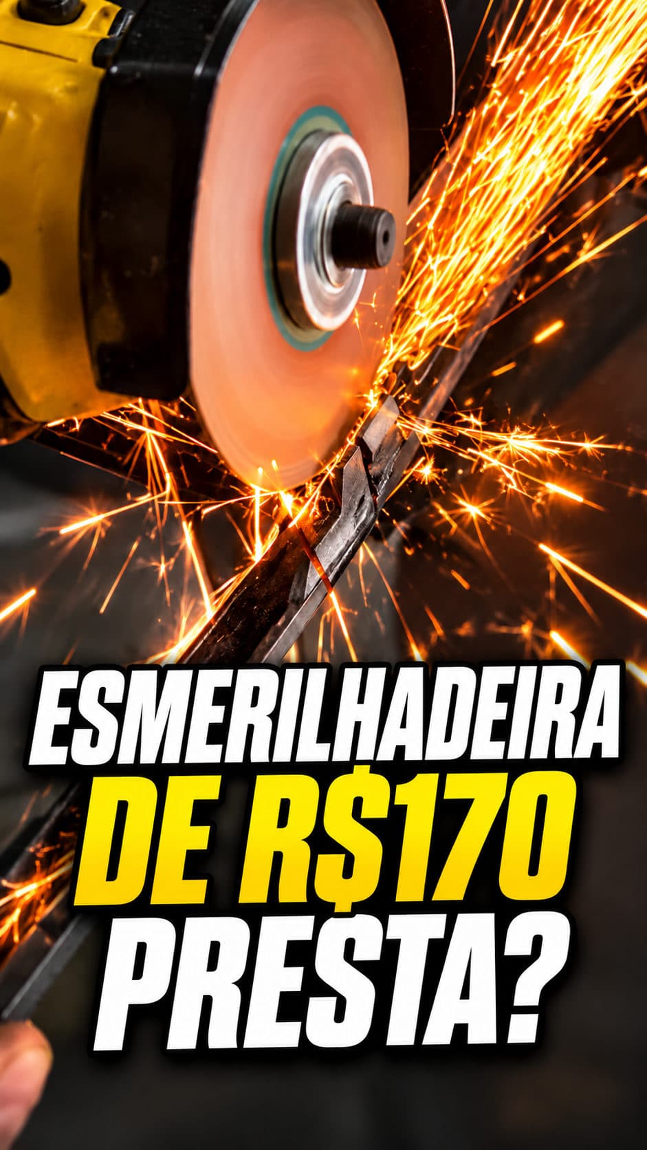 Esmerilhadeira de R$170 aguenta o serviço? Coloquei à prova 🔧🔥

#Esmerilhadeira #TheBlackTools #Ferramentas #Mecanica