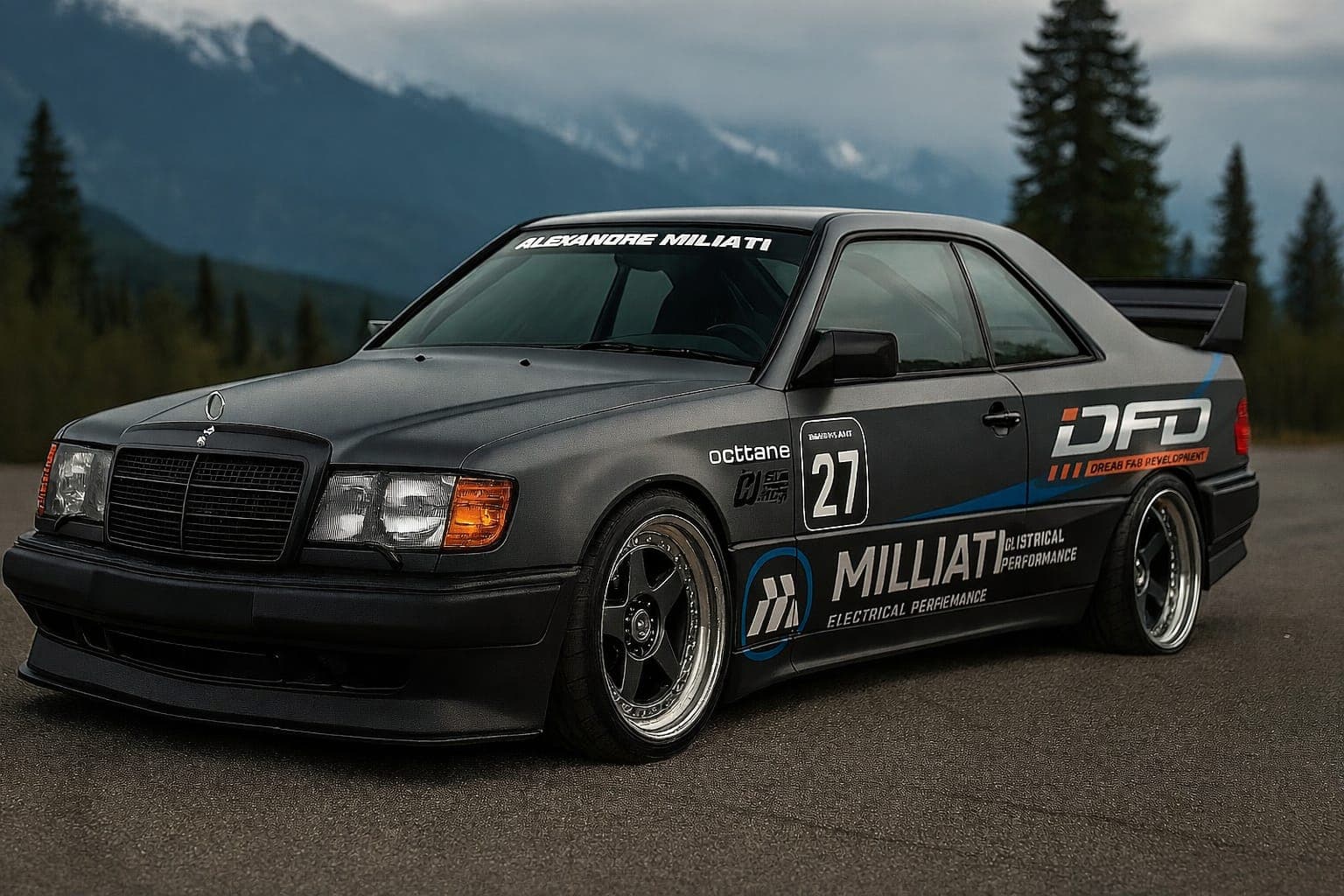 Mercedes 300CE-24 Drift