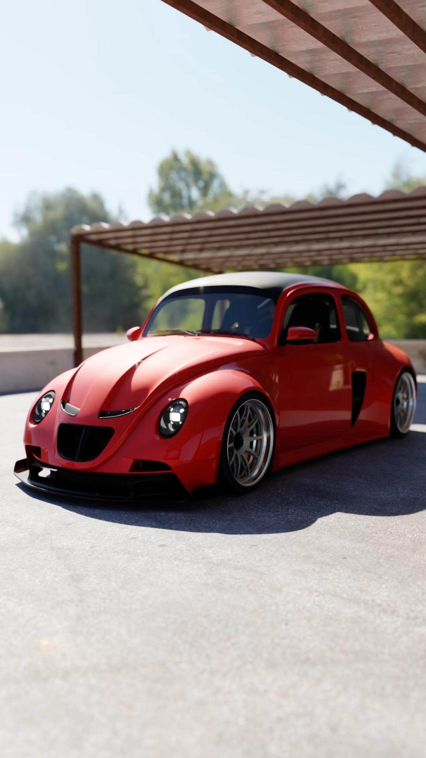 Fusca com kit by Noda