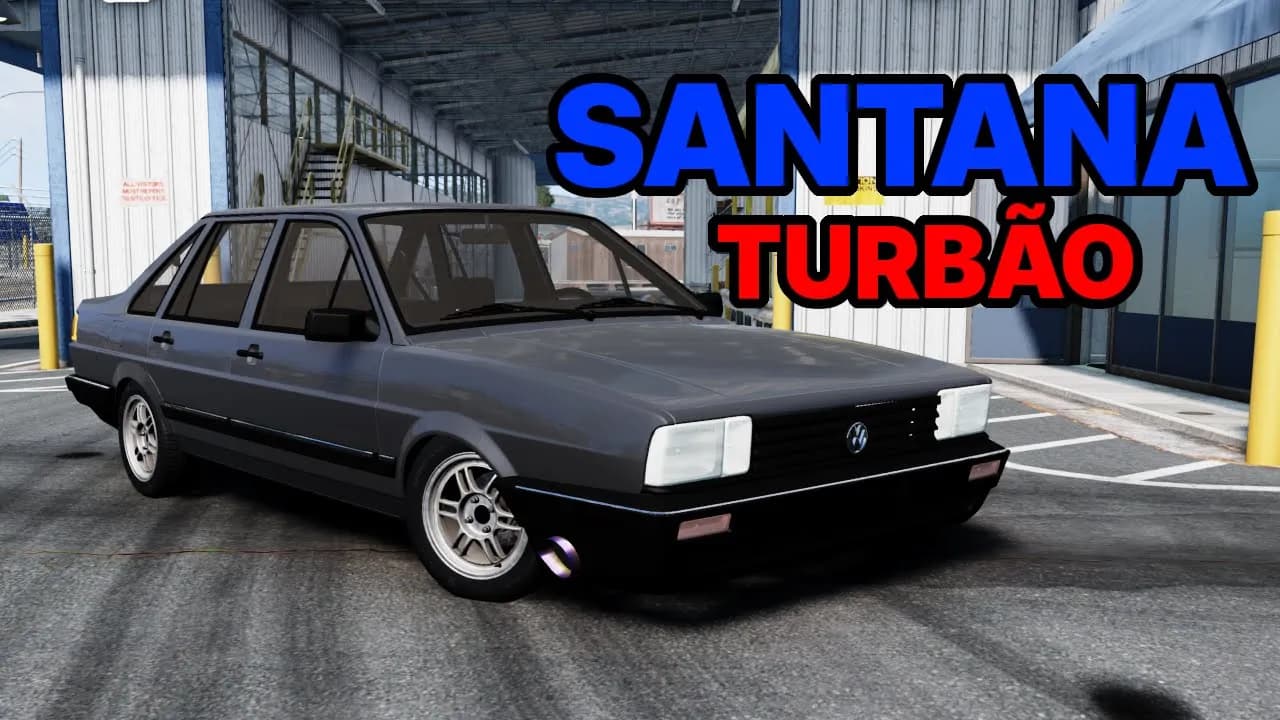 Santana 1985 Turbo! BeamNG.Drive