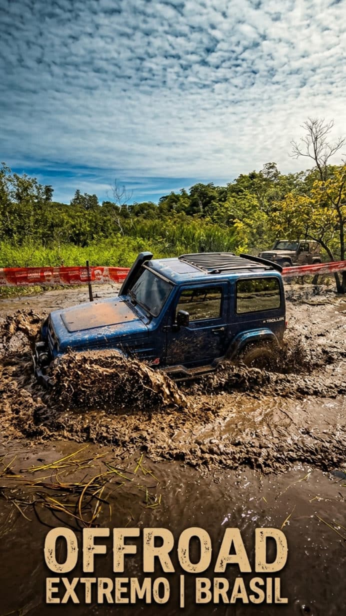 TROLLER 4X4 REGAÇANDO NO BREJO