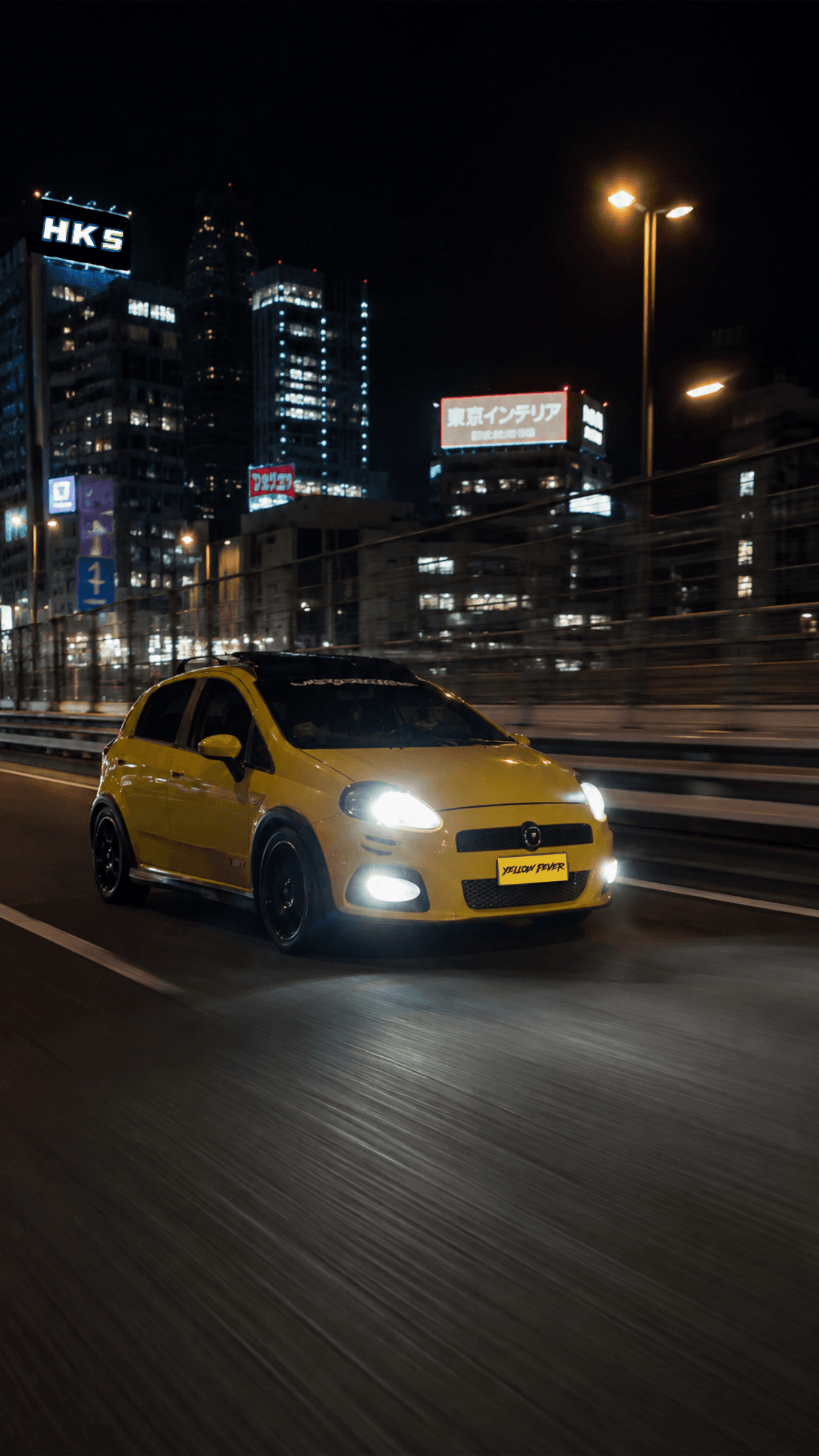 night drive with t-jet