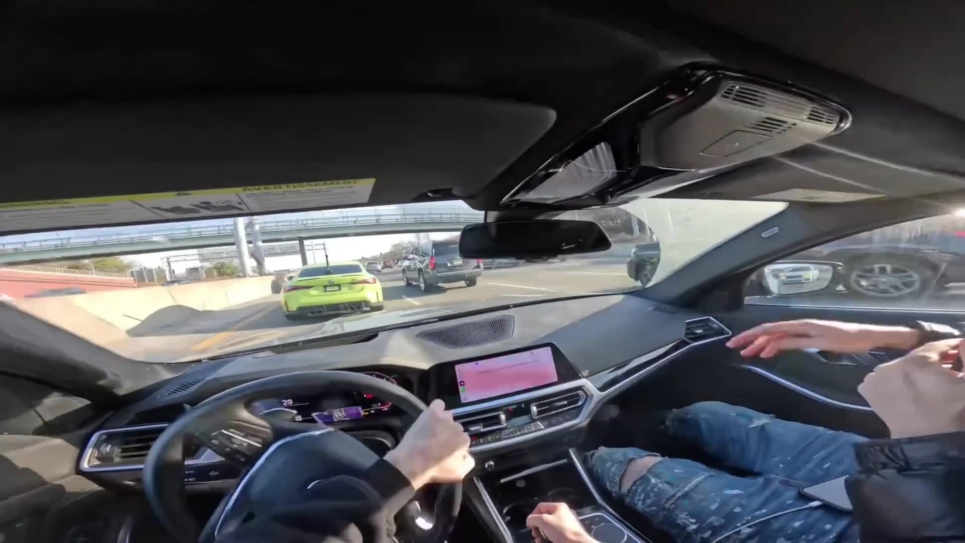 Squeeze Benz - M4's Crash on GCP
