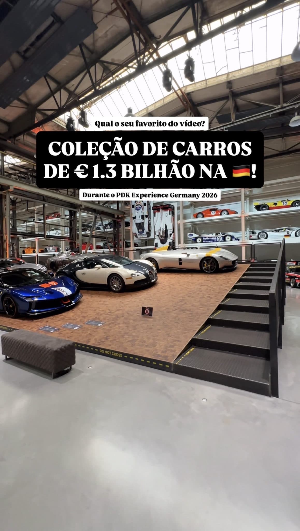 COLEÇÃO de 1.3 BILHÃO DE EUROS na ALEMANHA!
