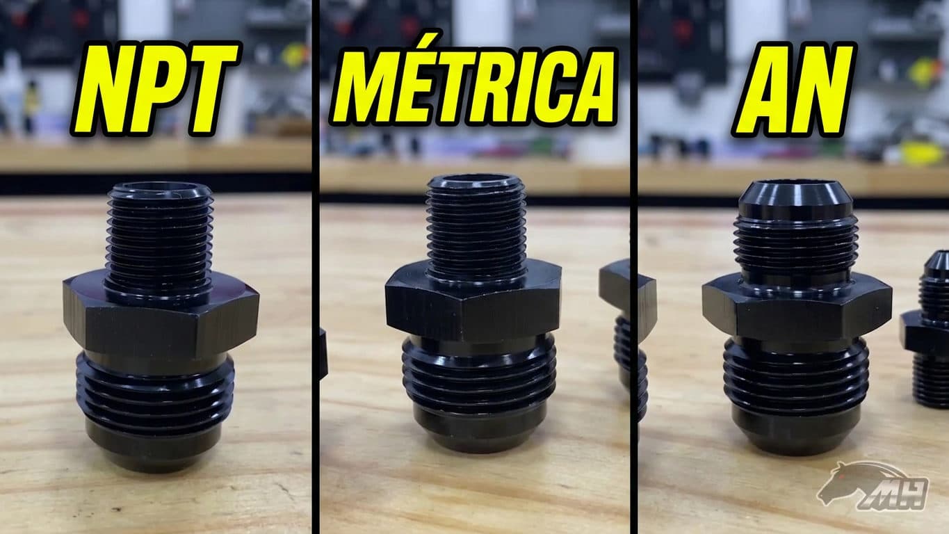 O que é AN!? NPT!? Métrica!? Aprenda tudo sobre as roscas de conexão!