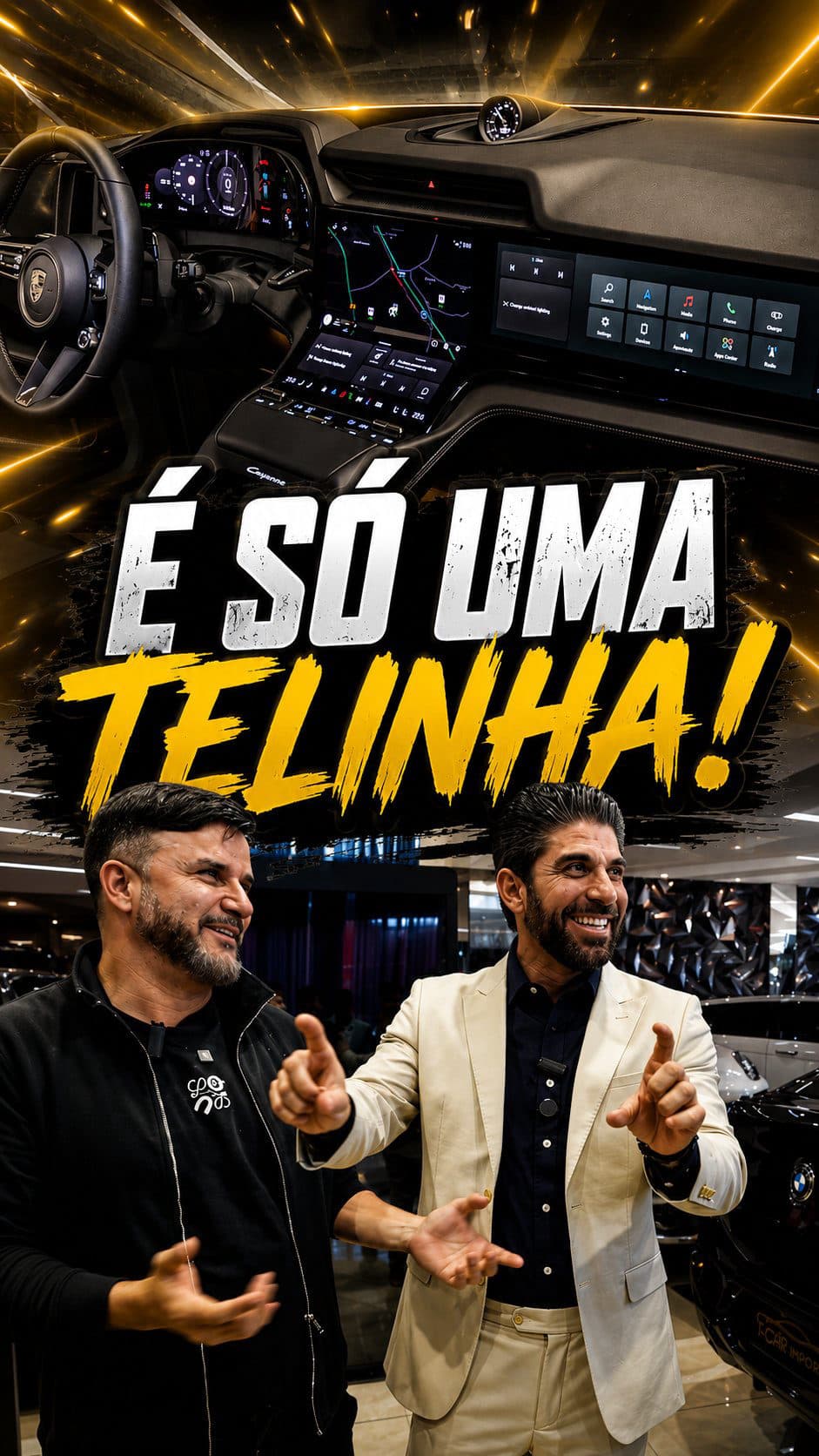 Só por causa da telinha!
#tcar #joaopichau