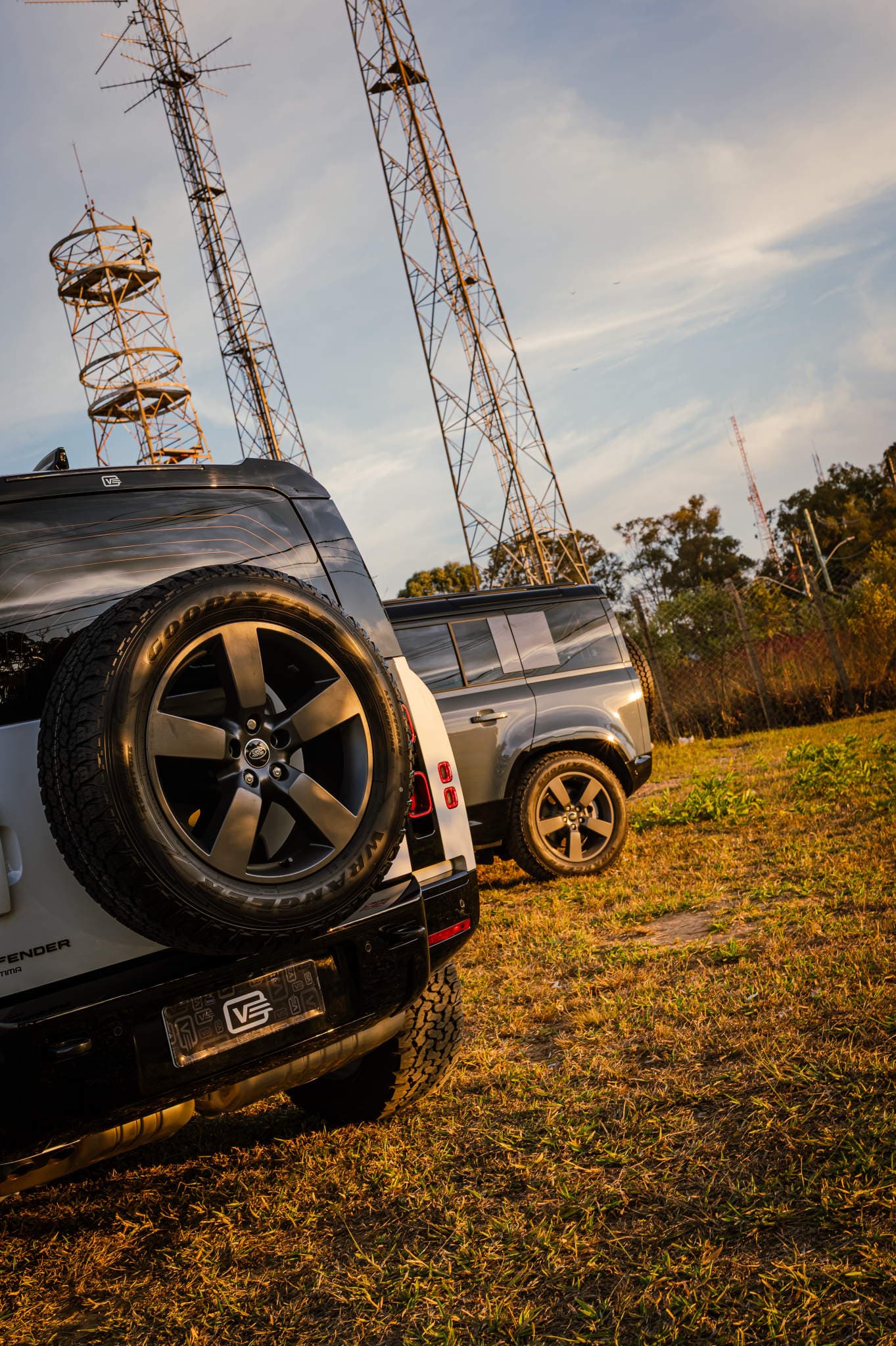 Defender 110 e Defender 90