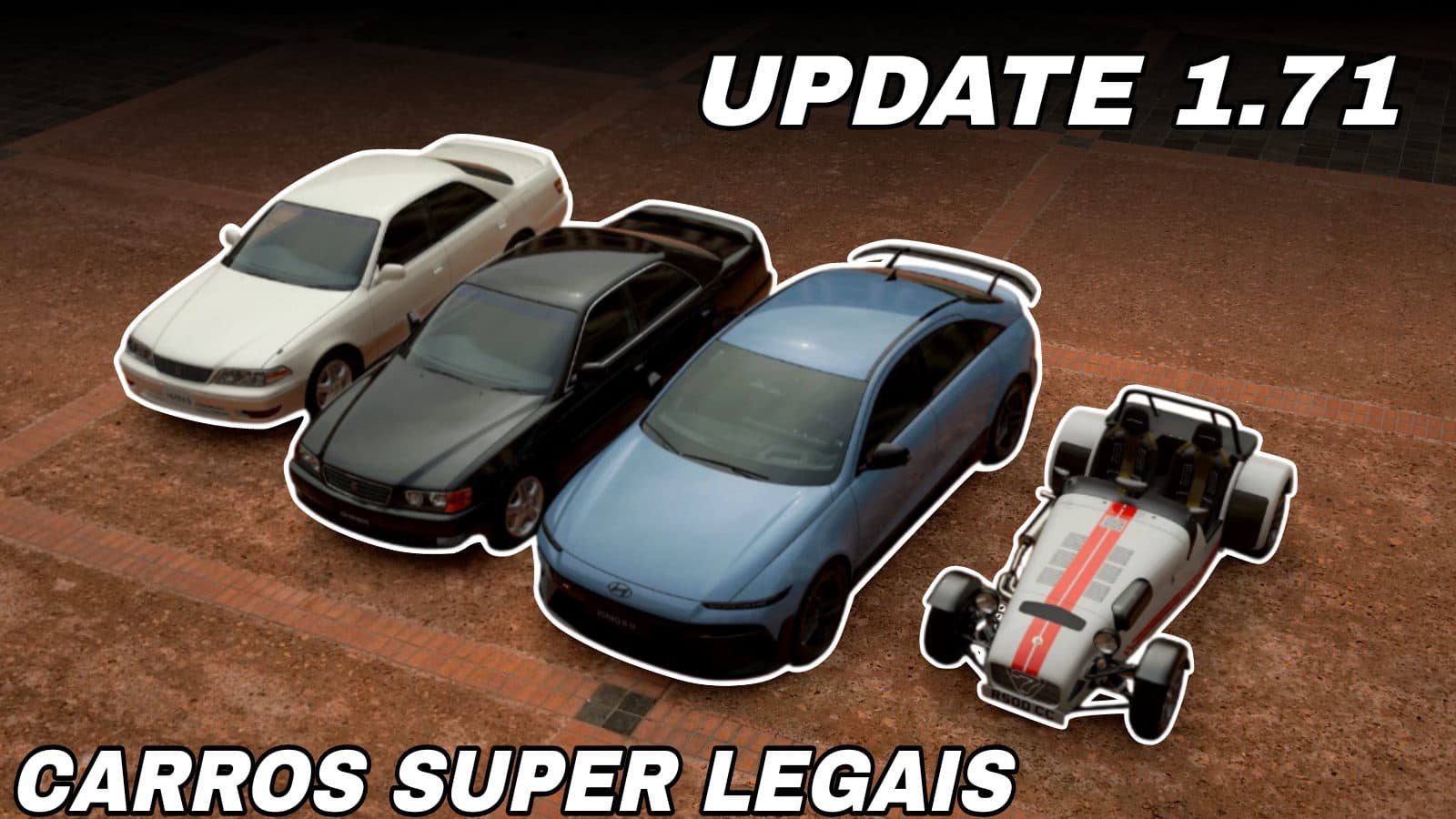 CONFERINDO A NOVA ATUALIZAÇÃO DO GRAN TURISMO 7!!!! (só carros legais)
