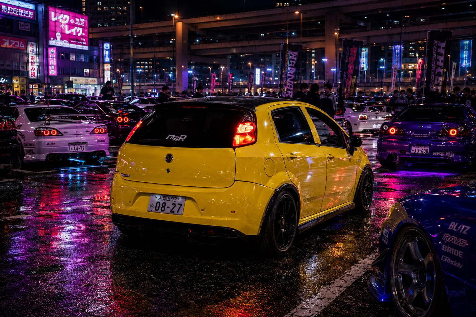 night drive with t-jet