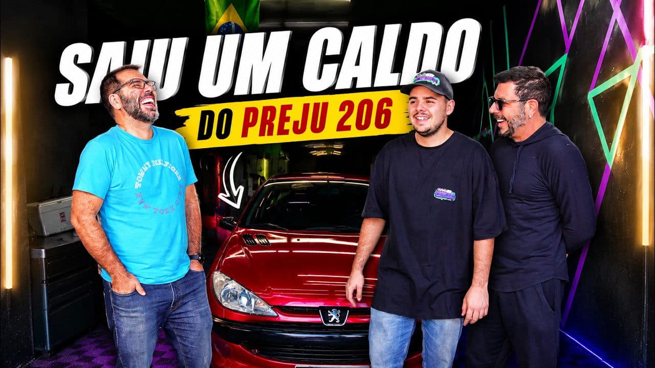 O Preju 206 ganhou um Detailer. SAIU UM CALDO!