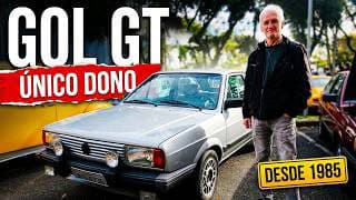40 Anos com o Mesmo Carro: Os Segredos deste Gol GT 1985 Único Dono