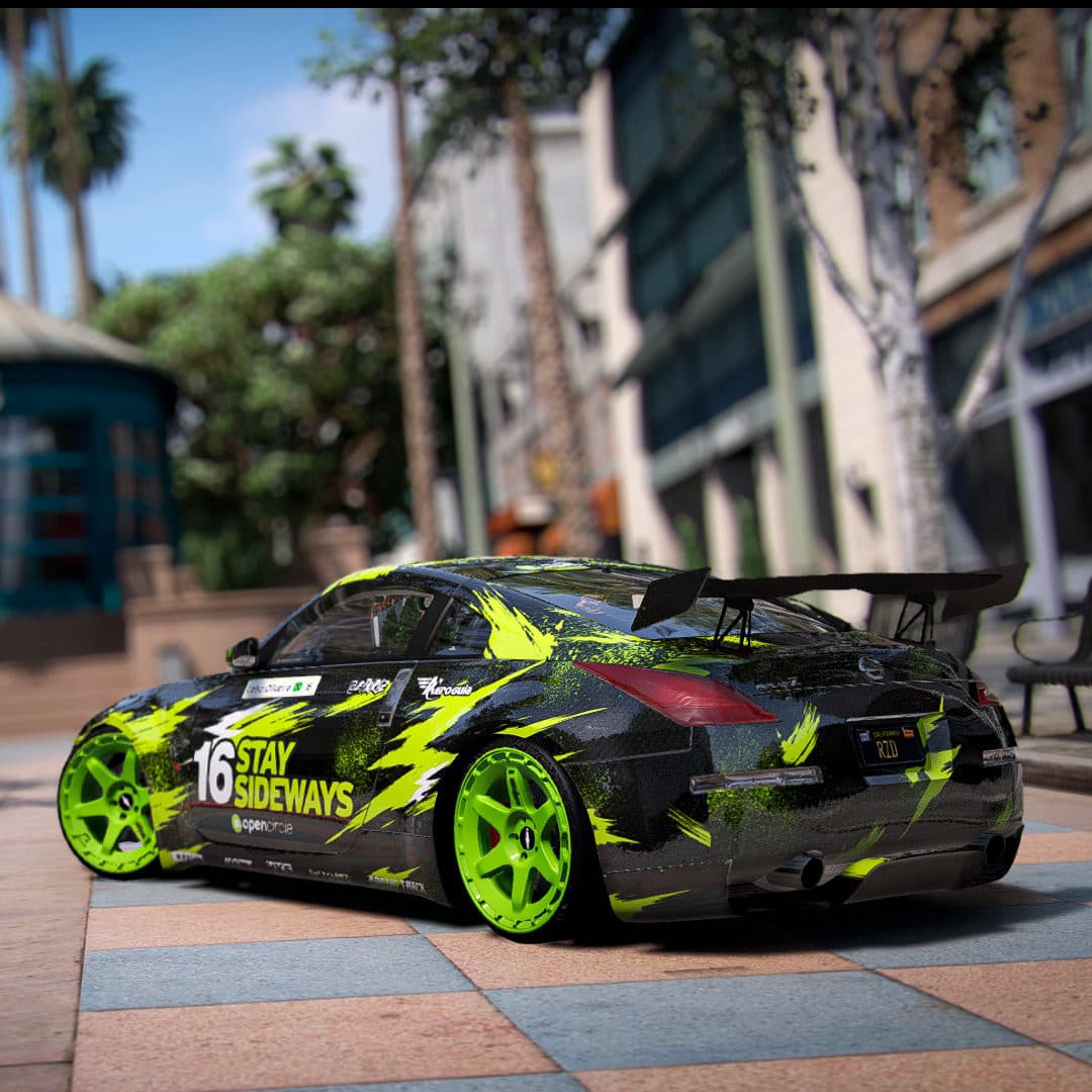 Nissan 350z "Stay Sideways" - GTAV / FiveM Version