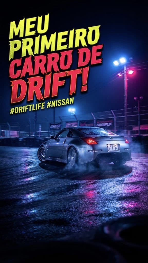 Meu primeiro carro de drift