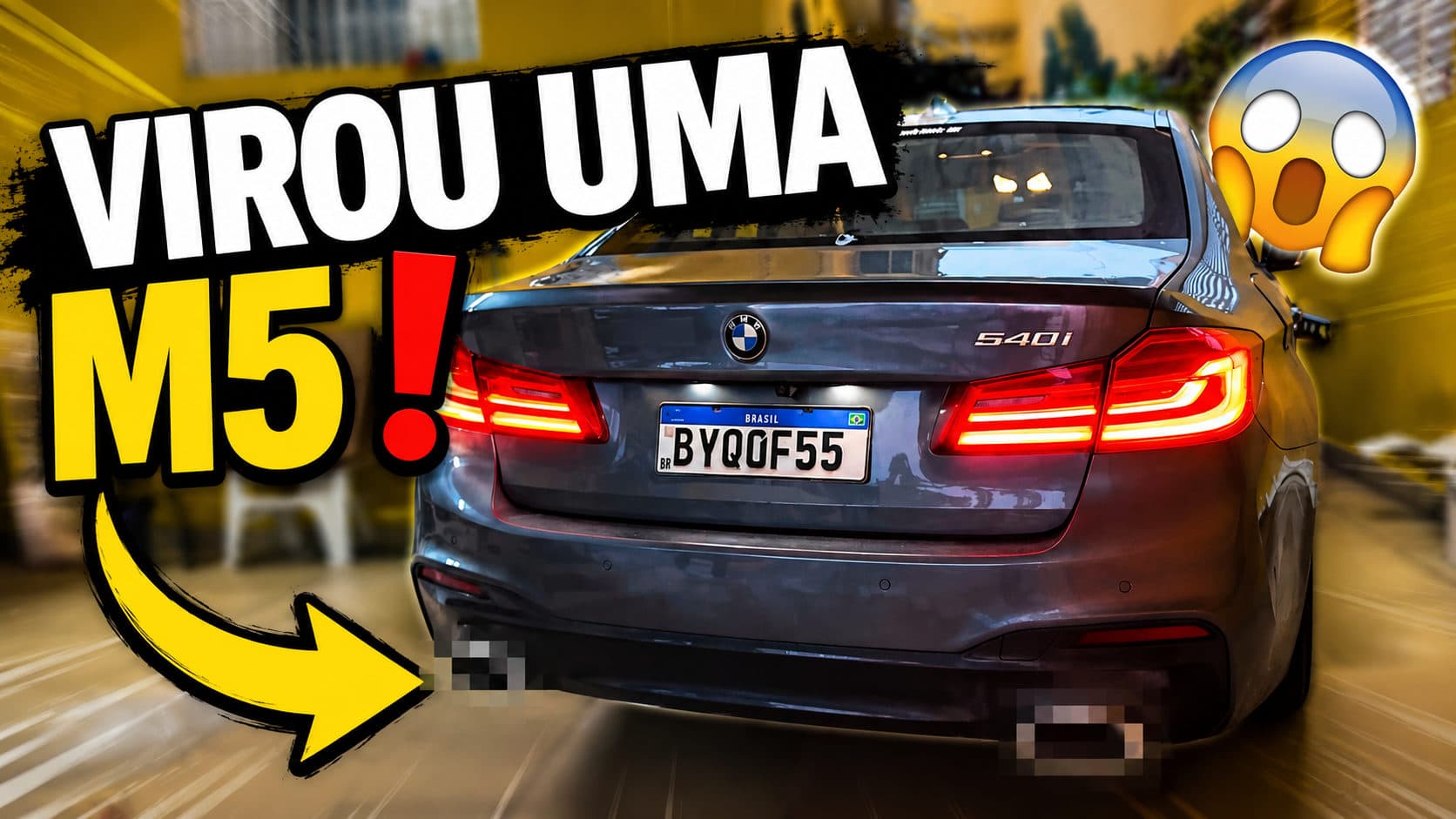 O PROJETO DA 540i COMEÇOU OFICIALMENTE 🔥